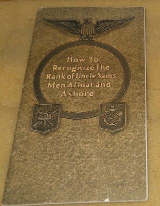 Military How To Recognize The Rank Of Uncle Sams Men Afloat And Ashore Gillette