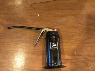Vintage John Deere Oiler Can With Hand Pump.