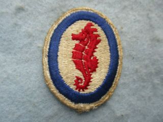 Wwii Us Army Patch D Day Seahorse Engineer Special Brigades Normandy Wb Ww2