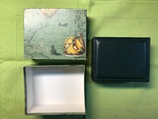 Vintage Rolex 90’s 11.  00.  01 Green Leather Box / Case For All Watches
