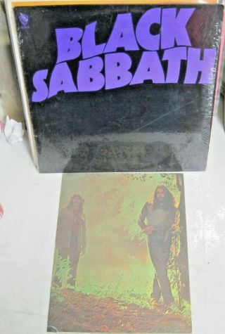 Black Sabbath Master Of Reality Warner Bros Green Label W/ Poster Bs 2562