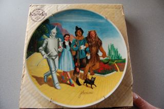 The Wizard Of Oz Knowles Plates Complete Set Of 8 With All 