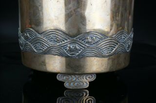 FINE QUALITY Antique Japanese Chinese Bronze Censer Burner Jardiniere 19th C 5kg 2