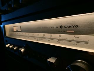 Vintage Sanyo Jcx 2100kr Stereo Receiver - -
