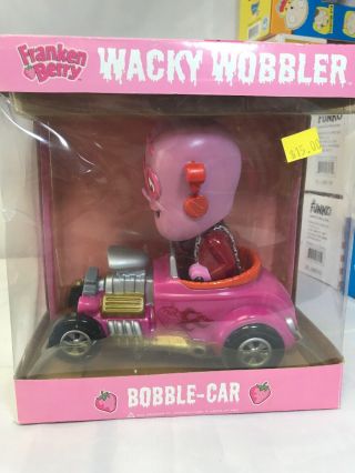 2006 Funko Franken Berry Wacky Wobbler Bobble Car Figure