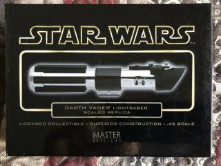 2005 Star Wars Darth Vader Lightsaber Master Replicas.  45 Scale Exclusive