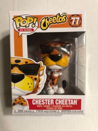 Funko Pop Ad Icons Cheetos Chester Cheetah 77 In Hand