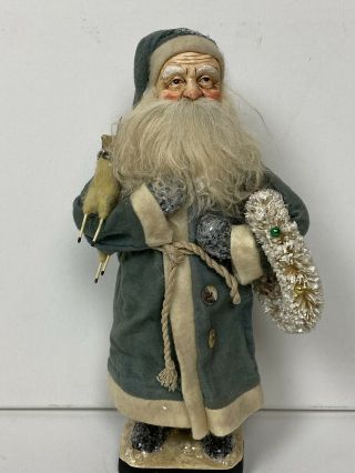 Ragon House Blue Belsnickle Santa Candy Container (? Norma Decamp)