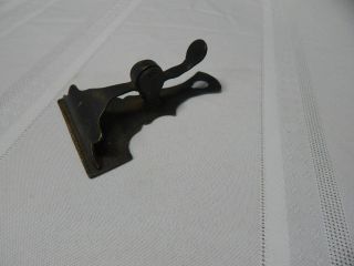 Vintage Hand Forged Bronze Victorian Era Letter/invoice Wall Paper Clip