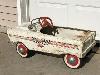 Murray Speedway Pace Car Pedal Car Rare Chain Drive All