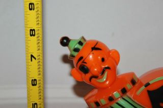 Vintage Rosbro Rosen Tico Toy Hard Plastic Halloween Pirate Bank Candy Container 2