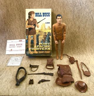 Marx Johnny West Bill Buck Complete Box Set Fort Apache Fighters All