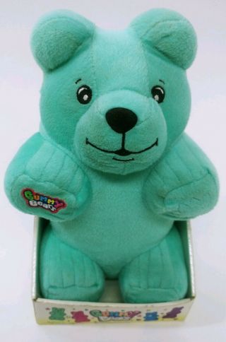 Gummy Bear Candy Plush Teal 13” Tall Totally Me 2009 Toys R Us