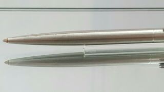 Mont Blanc Ballpoint Pen Noblesse Series Functional All Silver Co YY19 3
