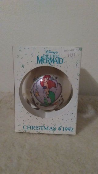 Disney Classics Schmid Christmas Tree Ornament 1992 - The Little Mermaid.