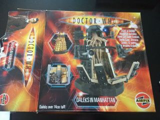 Boxed Airfix Dr Who Daleks In Manhattan Model Kit - Collectable
