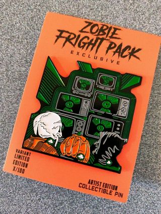 Zobie Fright Pack Halloween 3 Season Of The Witch Enamel Variant Limited Pin 100