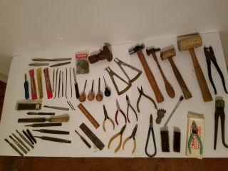 Vintage Gunsmithing Jewelry Graver Hammers Files Hobbyist Artist Craft Tools
