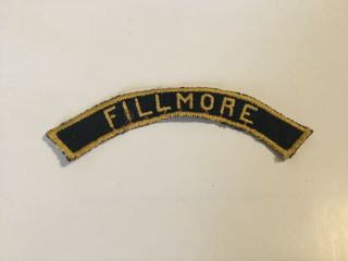 Boy Scout.  Community Strip Cub Scout Gilmore Good But Has Been Sewen On