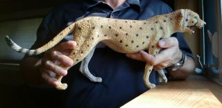 18 " Big Cat Leopard Figure Cheetah Statue Feline Panther Lion Jaguar Figurine
