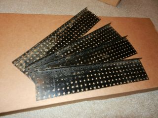 4 A C Gilbert Erector " Dq " Special Large Baseplates,  1920 