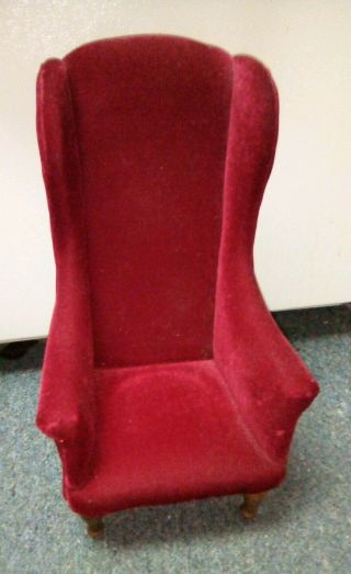 Lynn Haney Red Chair (for Christmas Santa) Lubbock Texas Usa " Fireside Friends "