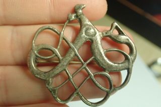 Solid Sterling Silver David Anderson Norway Viking Design From 1000 Ad
