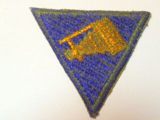 A Ww 2 Us Army Air Force Photography Specialist Cut Edge Green Back Patch Error