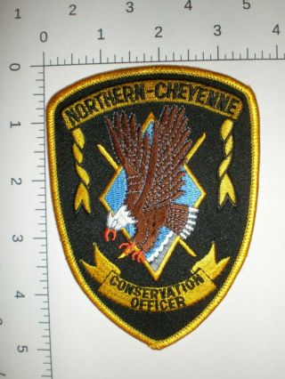 Mt Montana Northern Cheyenne Indian Tribe Game & Fish Warden Tribal Police Patch