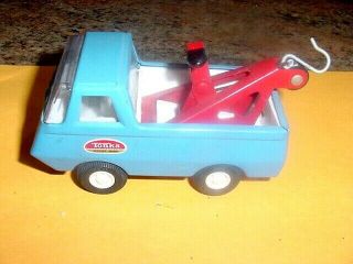 Vintage Metal Toy Tow Truck By Tonka