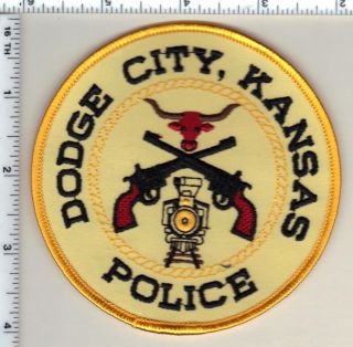 Dodge City Police (kansas) 1st Issue Shoulder Patch