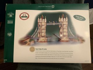 Dept 56 Tower Bridge Of London Dickens 