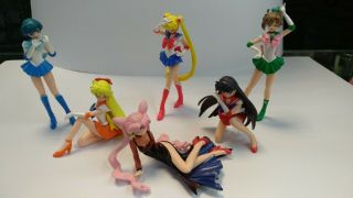 Rare Bandai 2002 Hgif 1 Complete Figure Gashapon Sailor Moon World Set Of 6