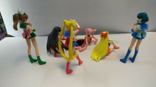 Rare Bandai 2002 HGIF 1 Complete Figure Gashapon Sailor Moon World set of 6 2