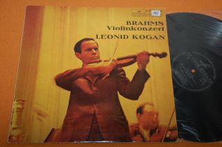 Kogan Kondrashin Brahms Violin Concerto German Ed1 Eterna B/s Stereo 
