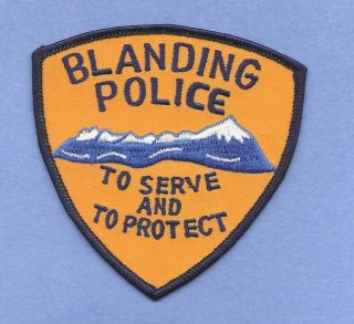 Utah - Old Blanding Police Department - Cloth Backed
