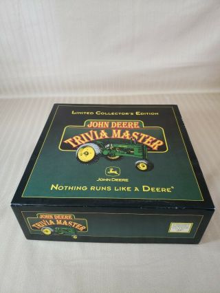 John Deere Trivia Master Game Limited Collectors Edition