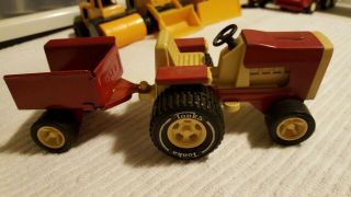 Vintage Tonka Farm Tractor & Trailer