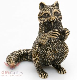 Bronze Figurine Of Raccoon