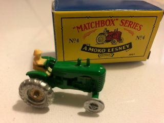 Moko Lesney Matchbox Series No.  4 Tractor