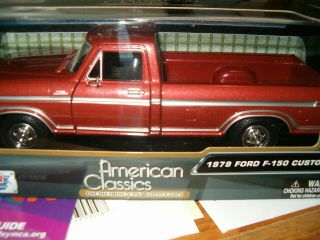 1979 Ford Pickup Die Cast Collectible Truck F - 150 - C7669 By Motor Max 1:24