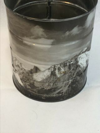 hills brothers coffee can Ansel Adams Yosemite Vintage 3