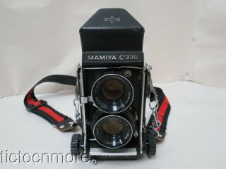 Vintage Mamiya C330 Camera No.  D41530 W/ Mamiya - Sekor Lens 1:2.  8 F= 80mm