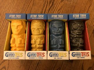 Star Trek Series Geeki Tikis Tiki Mugs (4)