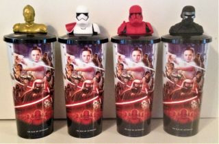 Star Wars: Rise Of Skywalker Movie Theater Exclusive Character Bust Lid Set
