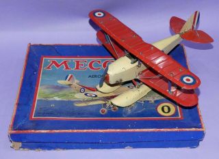 Pre - War Meccano Aeroplane Constructor 0.
