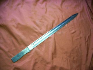 Ww2 German Argentinian Sword Dagger Knife Blade Parts Wkc