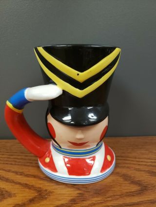 Radio City Music Hall Christmas Spectacular Figural Soldier Mug Rockettes Nyc