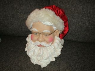Head Only Replacement Part for 5 Ft Gemmy Singing Dancing Santa Claus w/ Hat 2