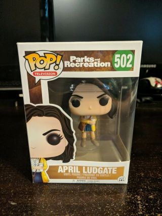 Funko Pop Television Parks And Recreation April Ludgate 502 - Vaulted -